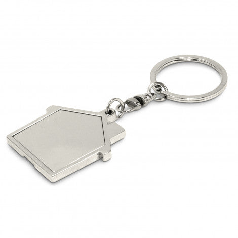 House Metal Key Ring