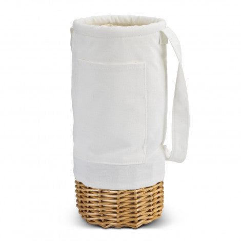 Keepsake Wicker Wine Carrier