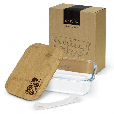 NATURA Iris Glass Lunch Box