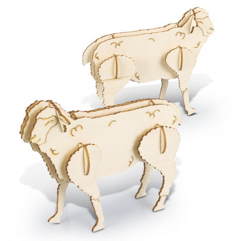 BRANDCRAFT Sheep Wooden Model