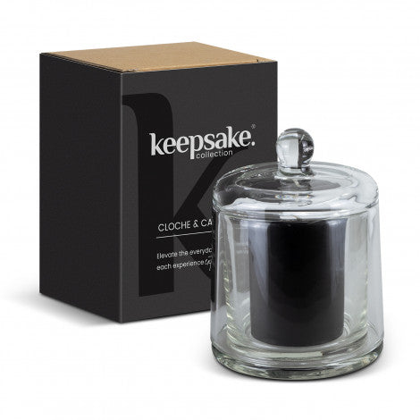 Keepsake Cloche and Candle Set