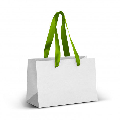 Small Ribbon Handle Paper Bag - Full Colour