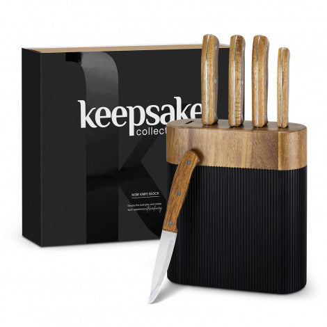 Keepsake Noir Knife Block